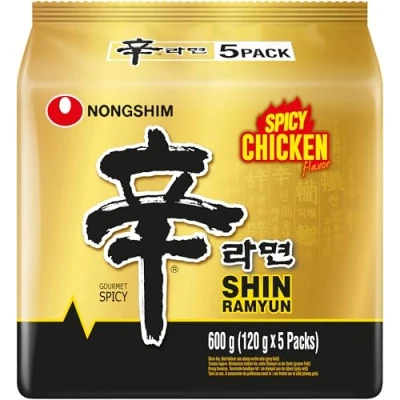 Abbildung von NONGSHIM Instantnudeln, Shin Ramyun Chicken, Family Pack 1 x 600 g