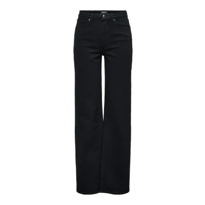 Abbildung von ONLY Onljuicy Wide Leg, Damen, Größe: 30x32, Black denim