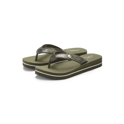 Abbildung von Venice Beach Badezehen Badezehentrenner, Damen, Größe: 38, Olivgrün Schuhe