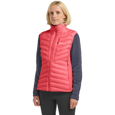 Abbildung von Jack Wolfskin Routeburn PRO Weste, Damen, Größe: Large, Sunset coral