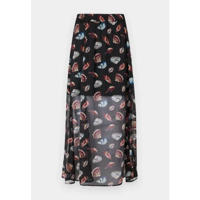 Abbildung von ONLY Onlasta LIFE Skirt Maxirock, Damen, Größe: XS, Black