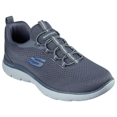 Abbildung von Skechers SUMMITS TALLO Slip On Sneaker Slipper, Freizeitschuh, Trainingsschuh zum Schlupfen