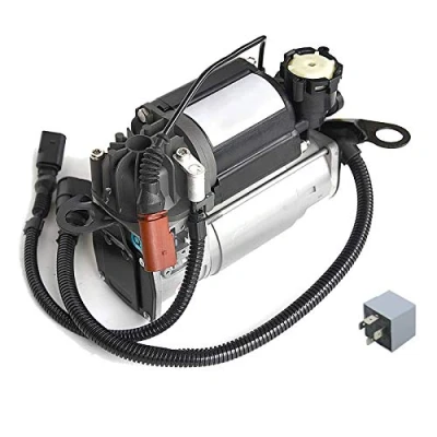 Abbildung von NSGMXT Luftfederkompressorpumpe mit Relais Kompatibel A8 S8 5.2l, 6.0l 4E0 616 007 C 005 E G A 4154033090