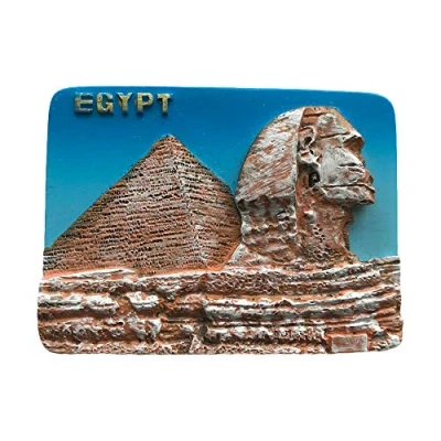 Abbildung von Ägypten 3D Pyramid Kühlschrank Magnet Tourist Souvenir Reise Aufkleber, Magnet, Haus und Küche Dekoration Kollektion von China