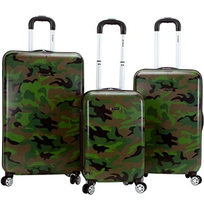 Abbildung von Rockland 3 teiliges aufrechtes Set, Camouflage, Einheitsgröße, Safari Set aus Polycarbonat/ABS, aufrecht
