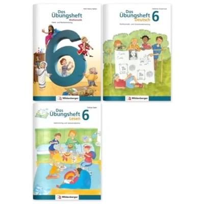 Abbildung von Sicher ins 7. Schuljahr Paket: Rechnen Schreiben Lesen Grammatik · Klasse 6: Wichtige Grundlagen des Stoffs der 6. wiederholen, um gut zu starten