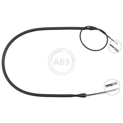 Abbildung von A.B.S. K10003 Handbremsseil 1590mm SKODA: Fabia III Kombi, Schrägheck