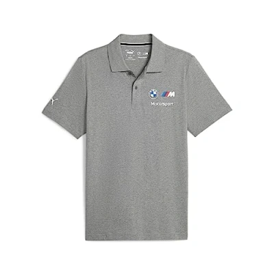 Abbildung von Puma BMW MMS ESS Poloshirt, Herren, Größe: Medium, Medium gray heather