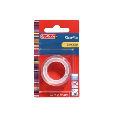 Abbildung von Herlitz 10410421 Klebefilm 10 m x 19 mm, 1 Stück, transparent