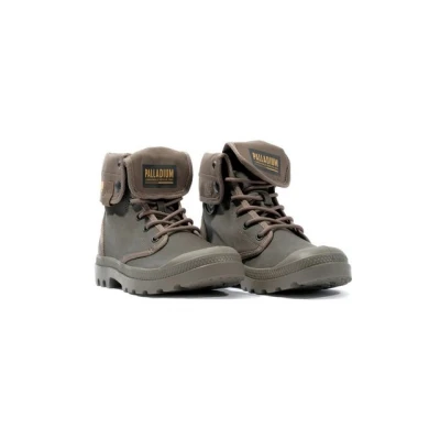 Abbildung von Palladium Baggy Coated Schnürstiefelette, Größe: 38, Major brown Schuhe