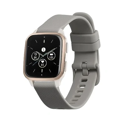 Abbildung von kwmobile Uhrenarmband Armband für Garmin Venu Sq 2 Music / 2, Ersatzarmband Fitnesstracker Fitness Band Silikon