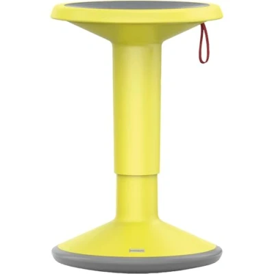 Abbildung von Interstuhl UP YE Mehrzweck Hocker, ergonomisch, flexibel höhenverstellbar von ca. 46 bis 65 cm Fresh Yellow
