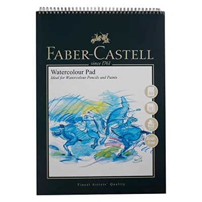 Abbildung von Faber Castell Art &amp; Graphic Spiralbindung Aquarellblock, A3 300 g / m² Block mit 10 Bögen