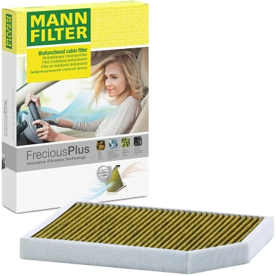 Abbildung von MANN FILTER FP 32 007/1 Innenraumfilter PORSCHE: Panamera, Panamera Sport Turismo, AUDI: e tron GT Limousine, BENTLEY: Continental GTC