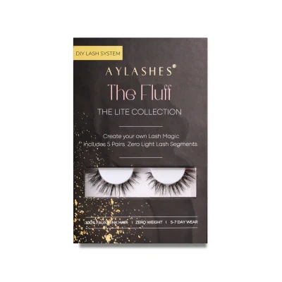 Abbildung von Aylashes Pretty Women maxi (5MM15MM) Künstliche Wimpern, Damen, Größe: One Size, The fluff schwarz