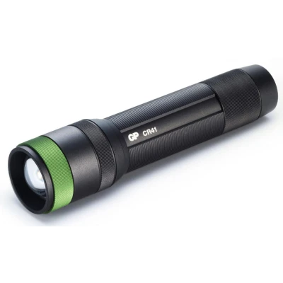 Abbildung von GP Batteries Taschenlampe CR41, 650 Lumen, USB Wiederaufladbar, inkl.18650 Li Ion Akku + Ladekabel