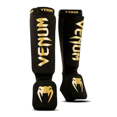 Abbildung von Venum, Kontact Schienbeinschützer, Herren, XL, Schwarz/Gold