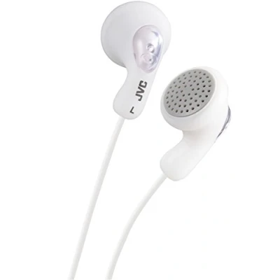 Abbildung von JVC GUMY HA F14 WN U In Ear Kopfhörer Optimaler Dank weichem Gummikörper kraftvolle Wiedergabe Farbauswahl