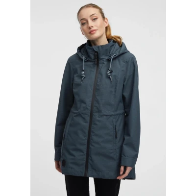 Abbildung von Ragwear Dakkota Regenjacke / wasserabweisende Jacke, Damen, Größe: Large, Dark grey