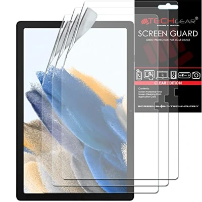 Abbildung von TECHGEAR 3 Stück Schutzfolie für Galaxy Tab A8 10.5 Zoll (SM X200 / SM X205) Screen Protector, Ultra Klare Bildschirmschutz Display folie Kompatibel mit Samsung 2021
