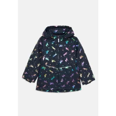 Abbildung von Name It Mädchen Nmfmaxi Pa Jacket Foil AOP Noos, Dark Sapphire, Numeric_116