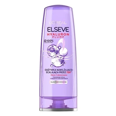 Abbildung von L&#039;Oreal Paris LOREAL_Elseve Hyaluron Plump feuchtigkeitsspendende und pflegende Spülung für dehydriertes Haar 200ml