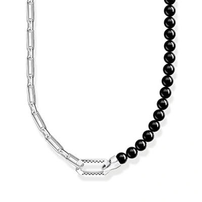 Abbildung von Thomas Sabo Silberkette Unisex Kette 925er Silber Onyx