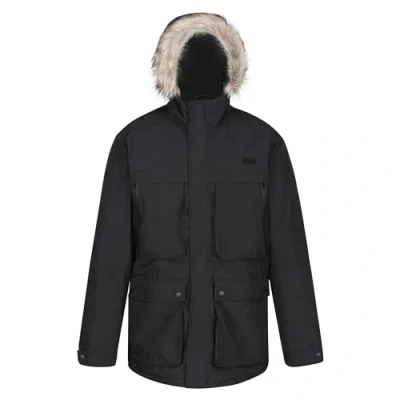 Abbildung von Regatta Herren Volter Parka Baby Jacke, Black, Medium