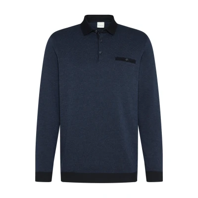 Abbildung von bugatti Modern FIT Poloshirt, Herren, Größe: XXL, Marine
