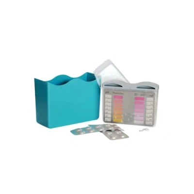 Abbildung von BAYROL Pooltester pH/CI Wassertester für Pool pH Wert &amp; freies Chlor jeweils 2 x 20 Reagenztabletten Phenol Red DPD No. 1 Wassertest, Messgerät
