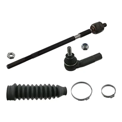 Abbildung von FEBI BILSTEIN 44741 Spurstange Vorderachse links mit Muttern Schellen, Lenkmanschetten VOLKSWAGEN: Caddy 2 Kastenwagen, Kombi