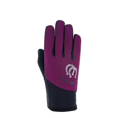 Abbildung von Roeckl Reithandschuhe Keysoe Violett/Magenta 6