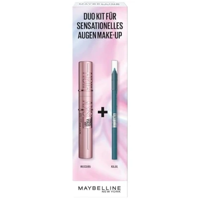 Abbildung von Maybelline New York Lash Sensational Sky High, 7,2 ml, mit Tattoo Liner Gel Pencil Nr. 814 Blue Disco