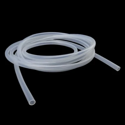 Abbildung von iMeistek Silikonschlauch 8mm ID x 10mm OD 4 Meter, Flexibler Lebensmitteltaugliche Schlauch Wasser Luft Rohr Transparent