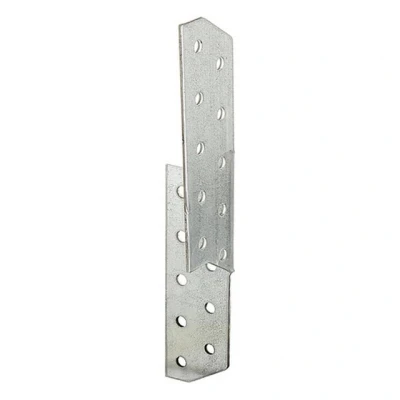 Abbildung von Alberts Sparrenpfettenanker verzinkt 170 mm links 1 Stk., LxB: 170x32 mm, Verzinkt, (1 St)