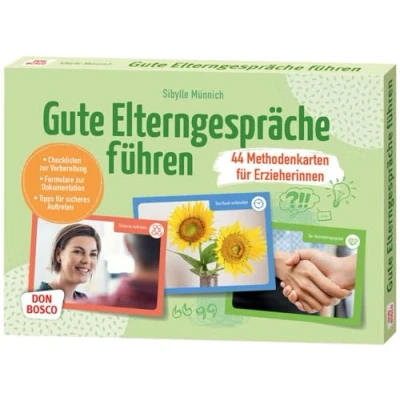 Abbildung von Gute Elterngespräche führen 44 Methodenkarten für Erzieherinnen: Checklisten zur Vorbereitung. Formulare Dokumentation. Tipps sicheres ... Teamentwicklung &amp; Qualitätsmanagement)
