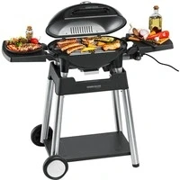 Abbildung von Barbecue Elektrogrill BBQ 4100/S, mit Grillwagen
