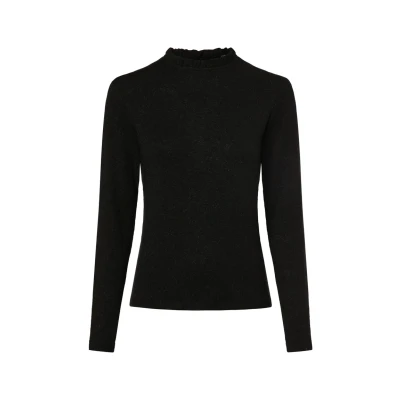 Abbildung von Opus Sanba Langarmshirt, Damen, Größe: 40, Schwarz