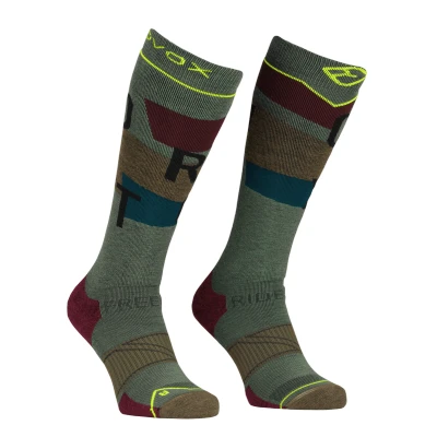 Abbildung von Ortovox Men Freeride Long Socks Cozy Wild Herbs Größe 45/47