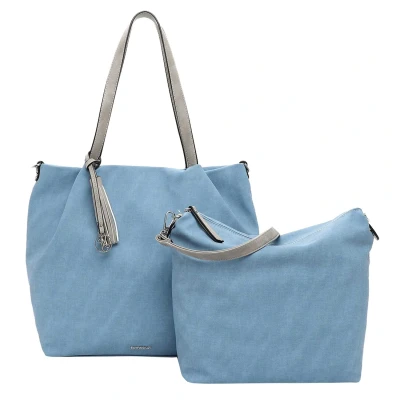 Abbildung von Emily &amp; Noah ELKE Shopping Bag, Damen, Größe: One Size, Smokeblue