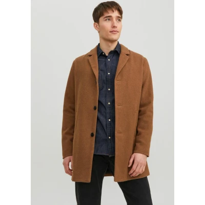 Abbildung von Jack &amp; Jones Jjzac COAT Klassischer Mantel, Herren, Größe: Medium, Khaki