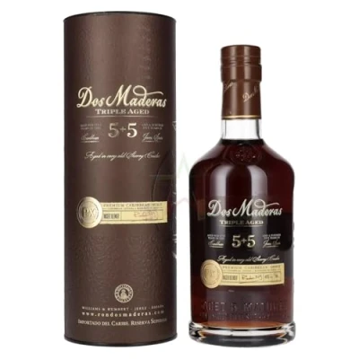 Abbildung von Dos Maderas PX 5+5 Years Old Aged Rum 40,00% 0,70 lt.