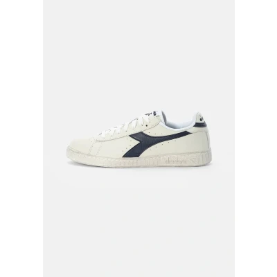 Abbildung von Diadora GAME Waxed Unisex Sneaker low, Größe: 43, White/blue caspian sea Leder
