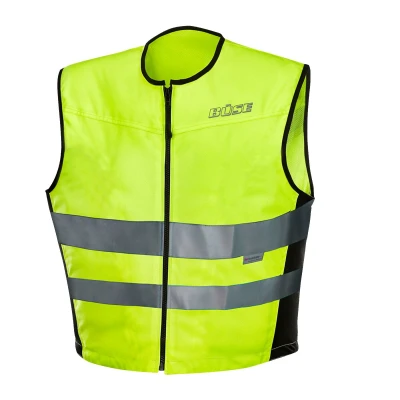 Abbildung von Büse Motorradweste Warnweste 3M schwarz / neon gelb 4XL