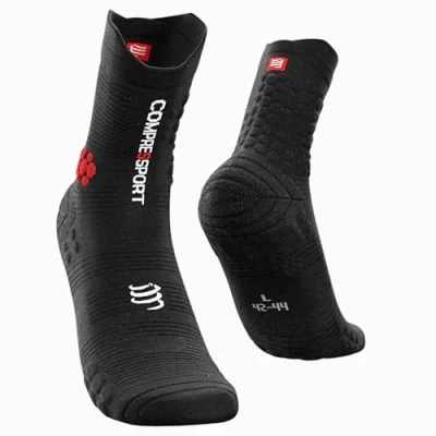 Abbildung von Compressport Erwachsene Proracing Socks V3 Trail Black T3, Schwarz, 42 44