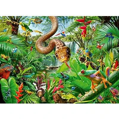 Abbildung von Ravensburger Reptile Resort, 300 Stück(e), Tiere, 9 Jahr(e)