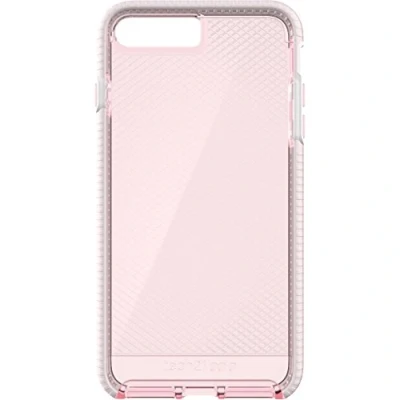 Abbildung von Tech21 Evo Check Schutzhülle für Apple iPhone 7 Plus / 8 Hellrosa/Weiß