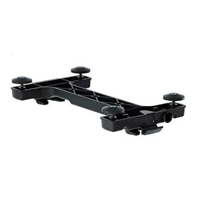 Abbildung von racktime Fahrrad Gepäckträger Snapit 2.0 System Adapter, ohne Füße, mit Schloss, 235 x 127 32 mm