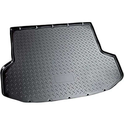 Abbildung von RECAMBO Kofferraumwanne für Hyundai ix35 I, LM, EL, 2009 2015, 100% passgenaue Antirutschmatte, Kofferraum Schutzmatte, Gummimatte