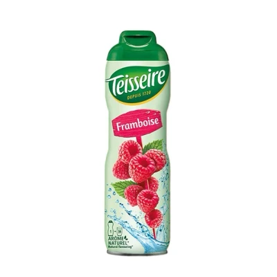Abbildung von Teisseire Sirup Himbeere, 0,6L, 0.6 von FROG.coffee